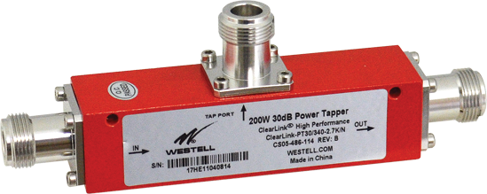 Westell CS05-486-114 ClearLink Public Safety Power Tapper, 30 dB, 340-2700 MHz
