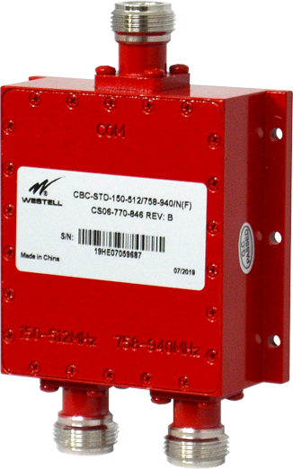 Westell CS06-770-846 Public Safety Cross-Band Coupler, 150-512 / 758-940 MHz