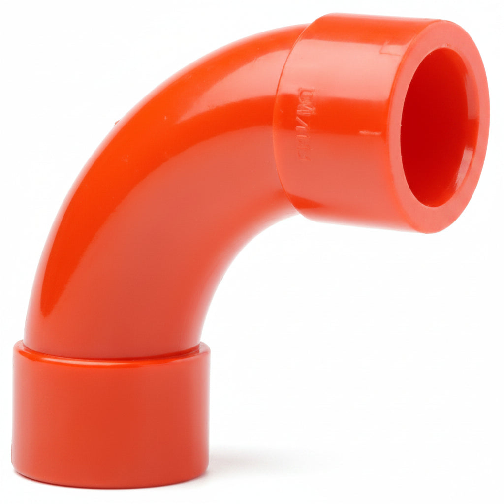 Vesda PIP-005 Aspirating 90 degree bend ABS 25mm RED Pack of 10