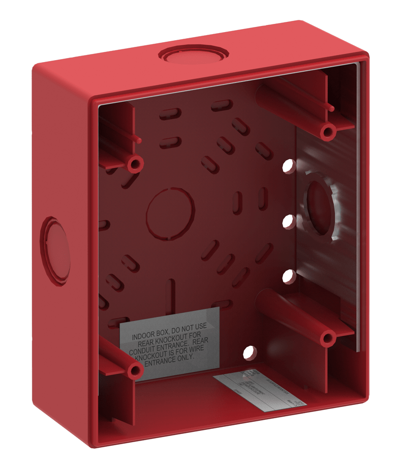 Kidde EG4RSB Wall 4 Inch Surface Mount Box - The Fire Alarm Supplier