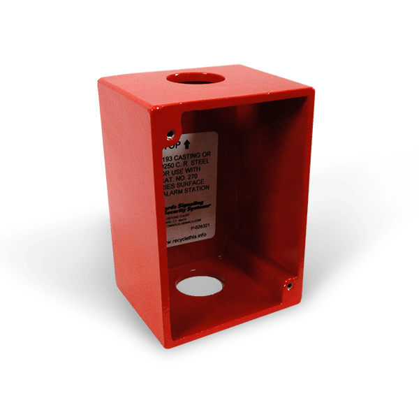 Kidde P - 027193 Backbox Fire Alarm Station 270 Series - The Fire Alarm Supplier