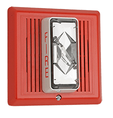 Kidde 2452THS - 110 - R Horn Strobe Red - The Fire Alarm Supplier