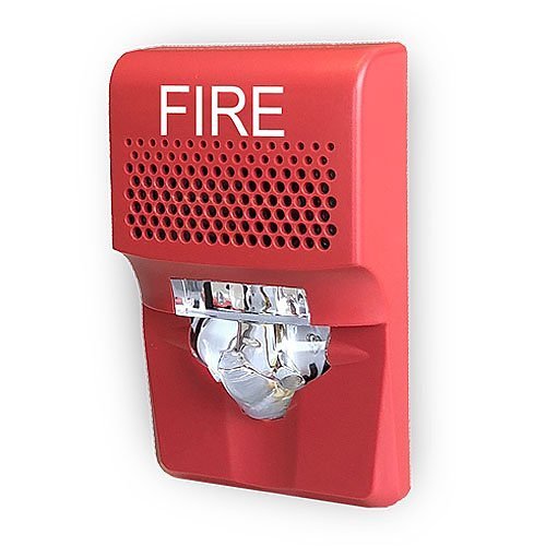 Kidde EG1AVRF Genesis LED EG1 Compact Wall Horn Strobe - The Fire Alarm Supplier