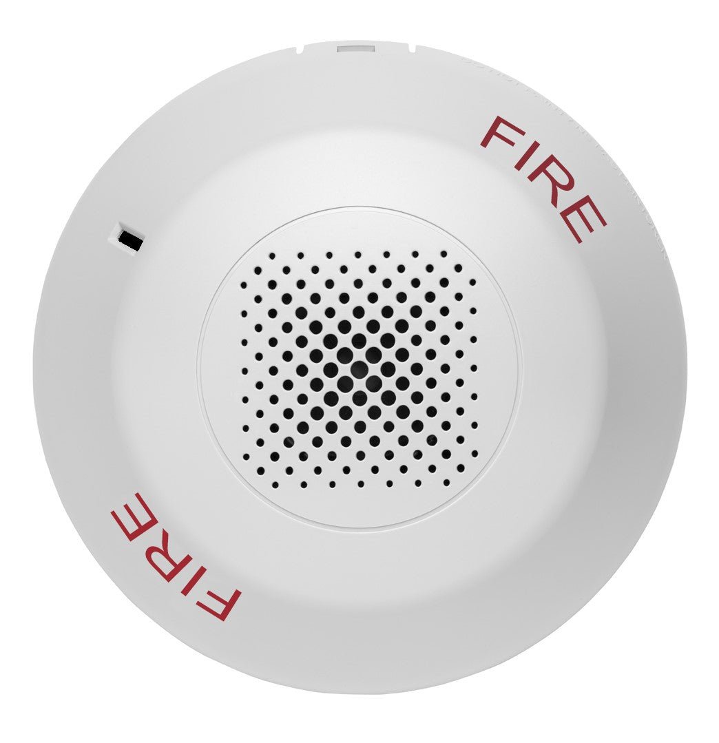 Kidde EGCAWF Ceiling Horn, White, FIRE Marking - The Fire Alarm Supplier