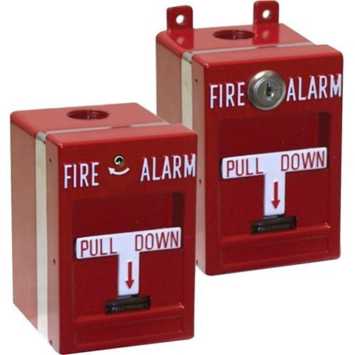 Kidde MPSR2 - S45W - GE Double - Action Weatherproof Manual Pull Station - The Fire Alarm Supplier
