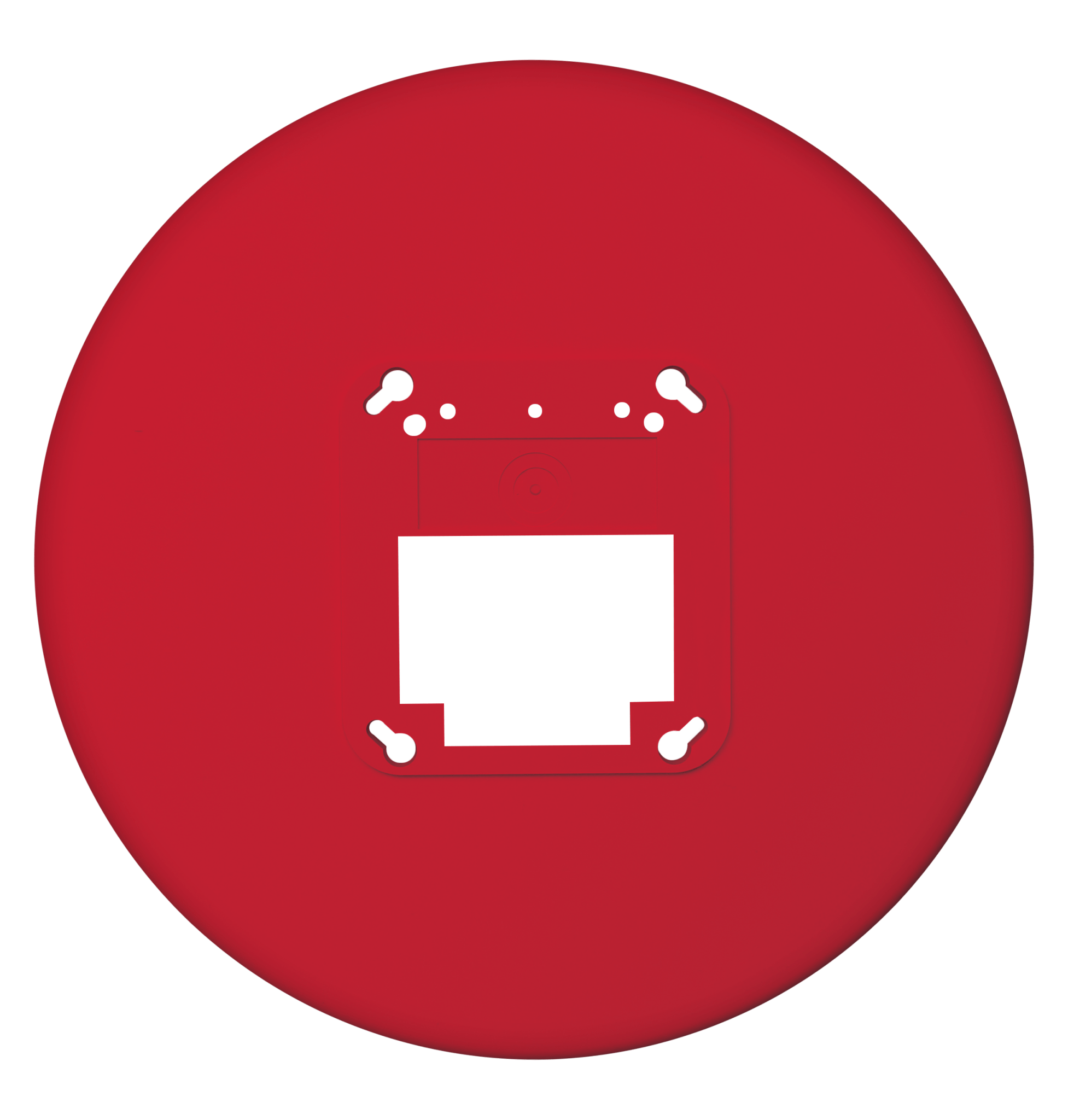 Kidde EGCTR Ceiling Trim Plate - The Fire Alarm Supplier