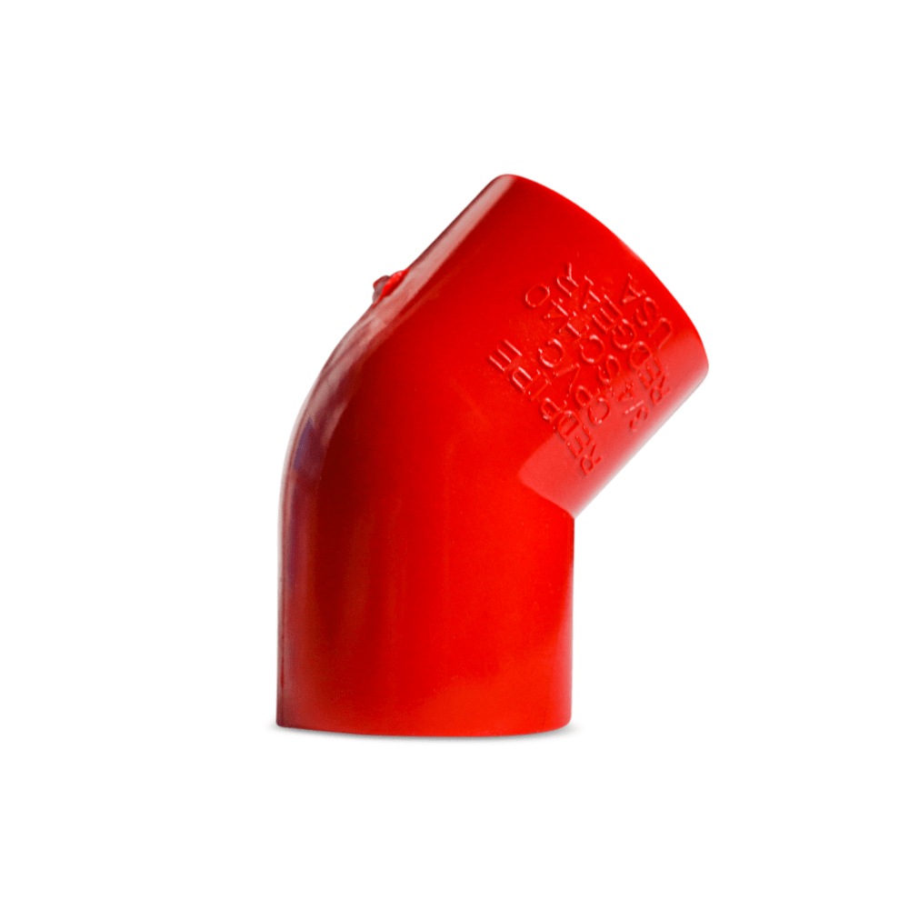 ModuLaser RP5203X 45-degree elbow fire alarm component pack with 10 units, used in fire detection systems.