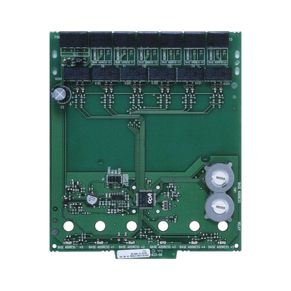 Notifier XP6 - R Six Relay Control Module - The Fire Alarm Supplier