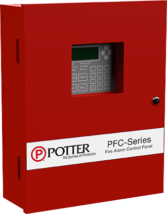 Potter PFC - 6006 - R 6 Zone Sprinkler Monitoring Panel - The Fire Alarm Supplier