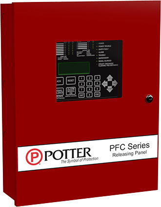 Potter PFC - 4410G3 Releasing Control Panel - The Fire Alarm Supplier