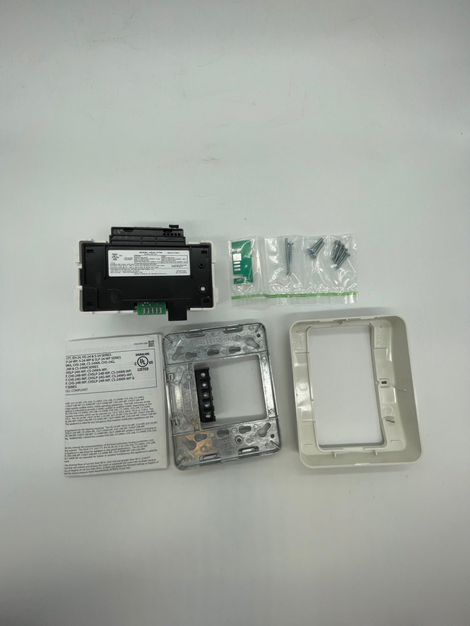 Potter HS24 - 177W 24V DC Fixed Candela, Low Profile Evacuation Horn Strobe - The Fire Alarm Supplier