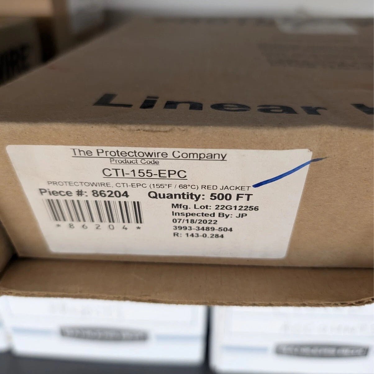 Protectowire CTI - 155 - EPC Linear Heat Detector Cable (500 Feet) - The Fire Alarm Supplier