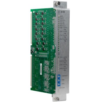 Siemens ZIC-8B Zone Indicating Card for fire alarm system with 8 output zones, used in Siemens fire alarm setups