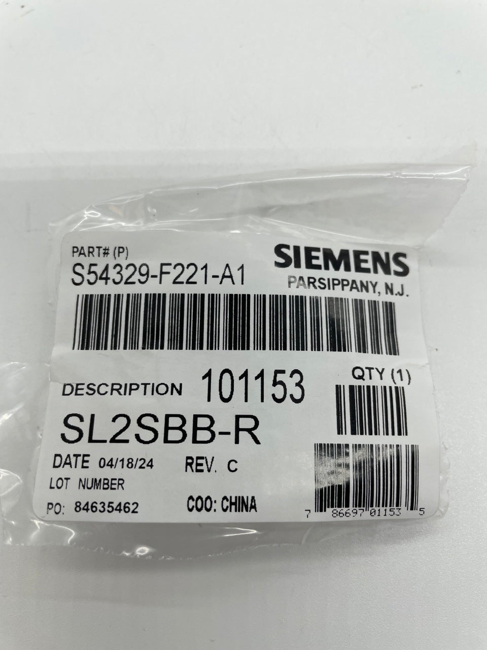 Siemens SL2SBB - R (S54329 - F221 - A1) Back Box Wall Red - The Fire Alarm Supplier