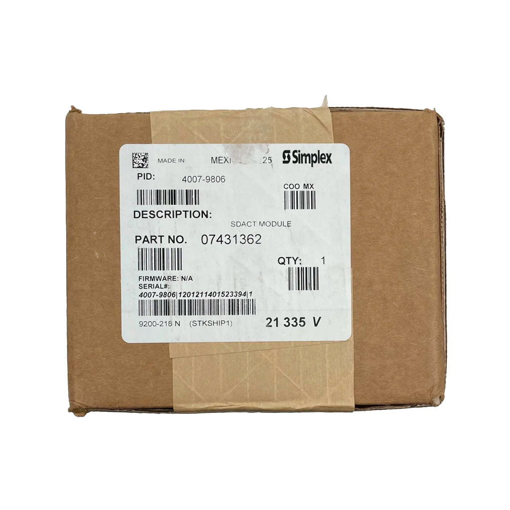 4007 - 9806 - The Fire Alarm Supplier