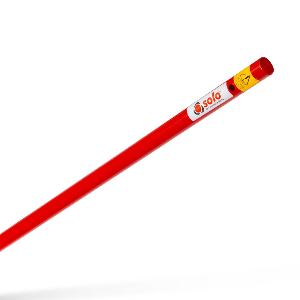 Solo 101 fibreglass extension pole for fire alarms, 1.13 metres, durable and lightweight for safety and maintenance tasks.