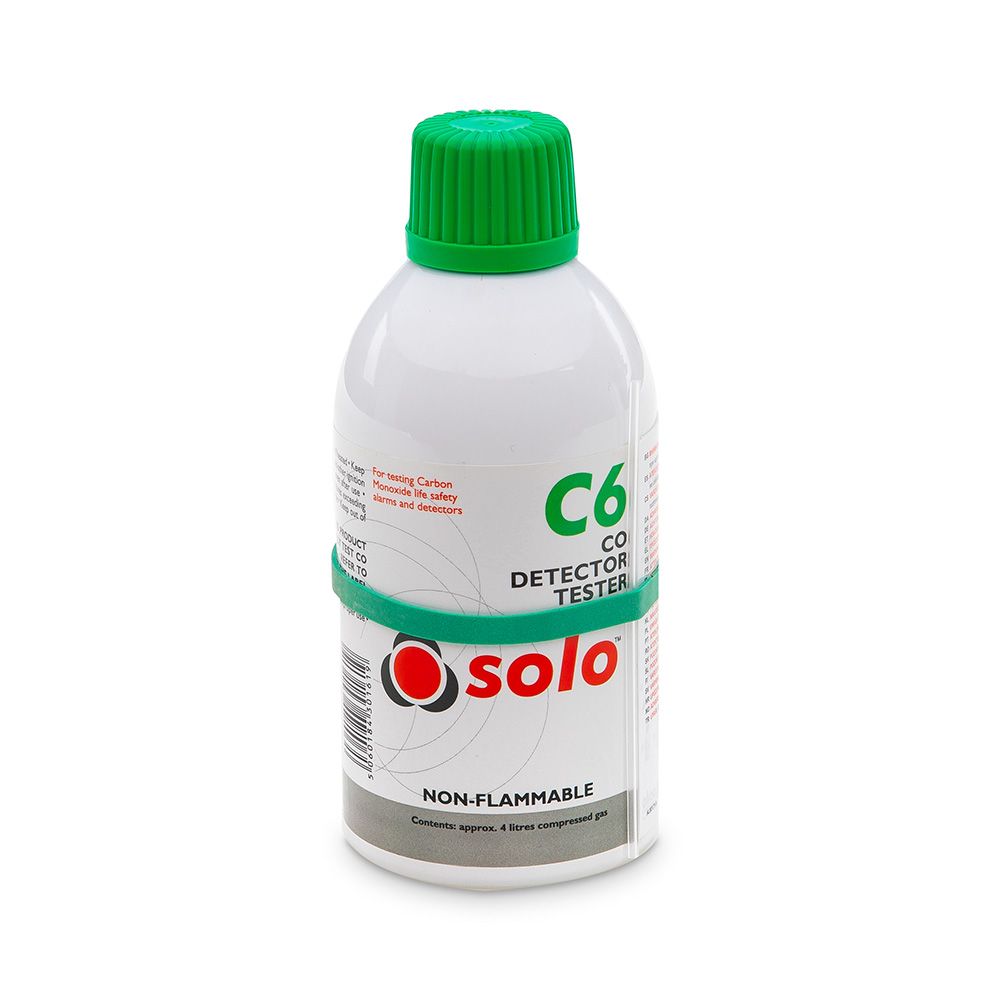 Solo C6 CO Test Aerosol (Hand - held use) - The Fire Alarm Supplier