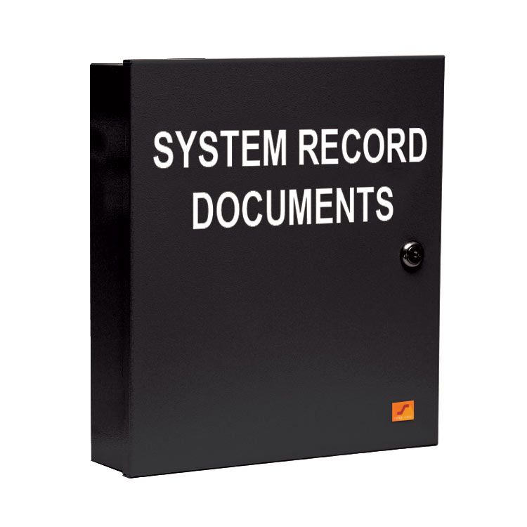 Space Age SSU01689 Security Documents Box Black