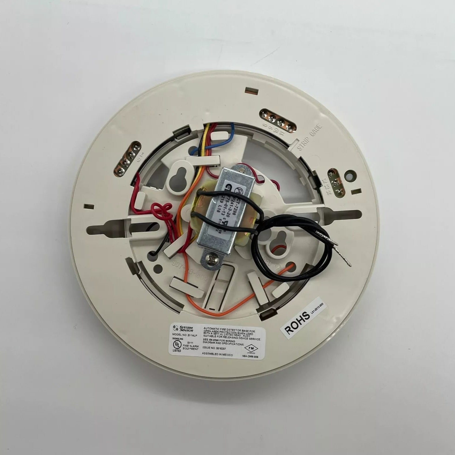 System Sensor B114LP Series Relay Base 4 - Wire - The Fire Alarm Supplier