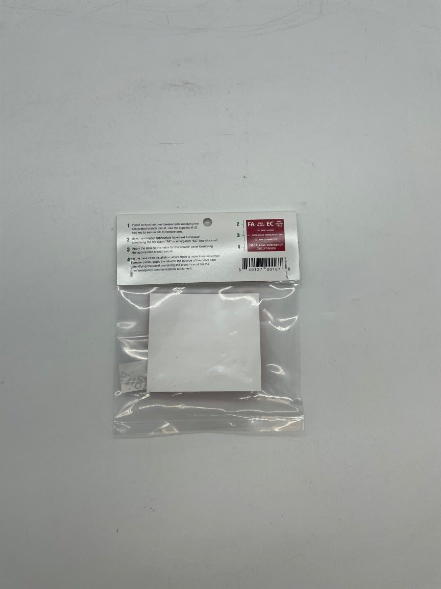 White System Sensor CHSCWLED chime strobe with LED light for alert signaling, designed for fire alarm systems.