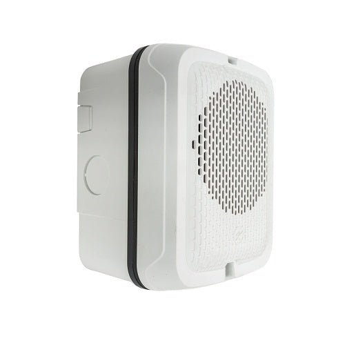 System Sensor SPWKL Outdoor Speaker Wall, Plain, White - The Fire Alarm Supplier