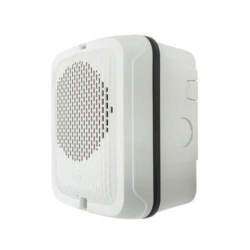 System Sensor SPWKL Outdoor Speaker Wall, Plain, White - The Fire Alarm Supplier
