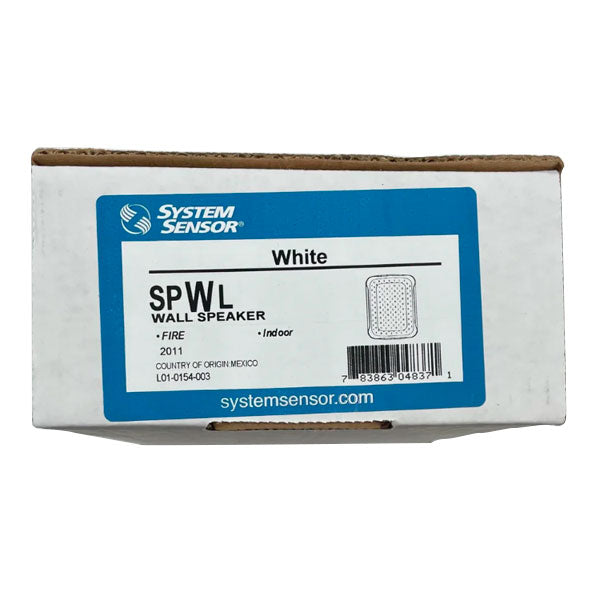 System Sensor SPWL Speaker White - The Fire Alarm Supplier