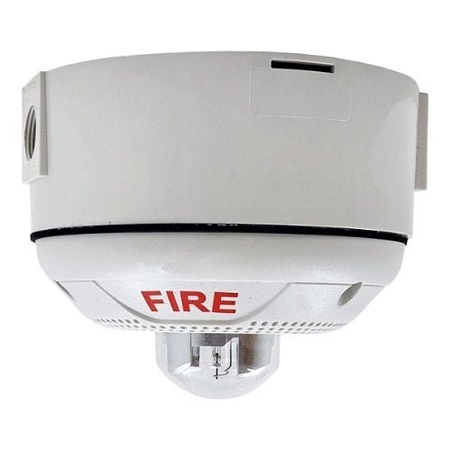 System Sensor SPSCWKLED Outdoor LED Speaker Strobe Ceiling - The Fire Alarm Supplier