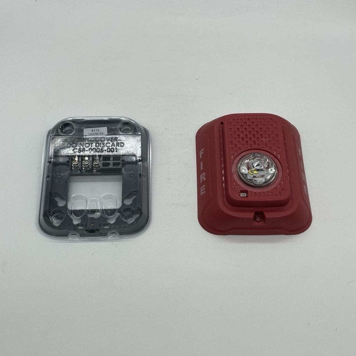 System Sensor SRLED - BP10 Strobe Red - Bulk Pack with 10 Units - The Fire Alarm Supplier