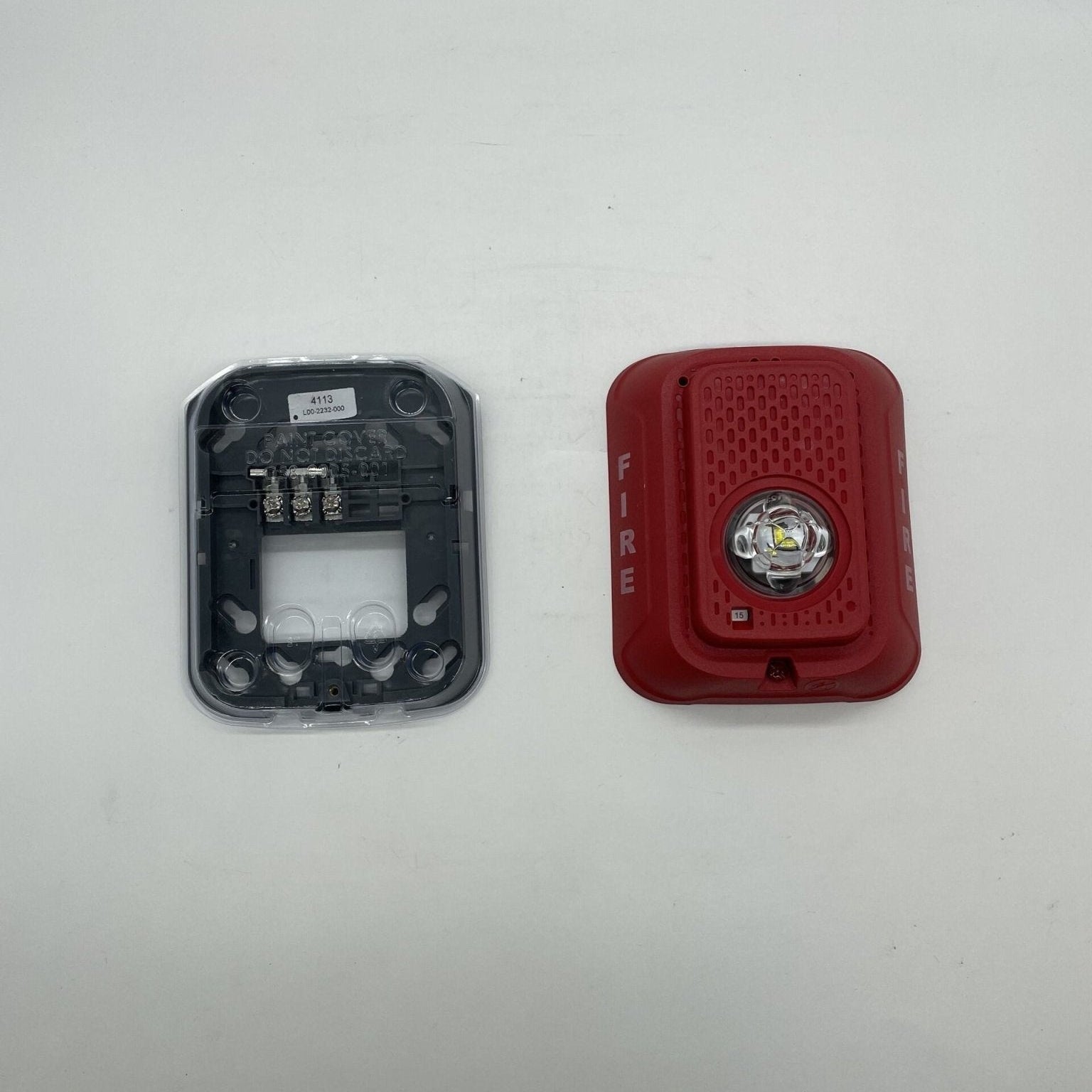 System Sensor SRLED - BP10 Strobe Red - Bulk Pack with 10 Units - The Fire Alarm Supplier