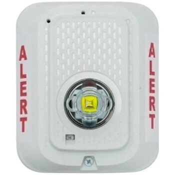 System Sensor SWLED - CLR - ALERT Strobe, Wall, White, ALERT - The Fire Alarm Supplier