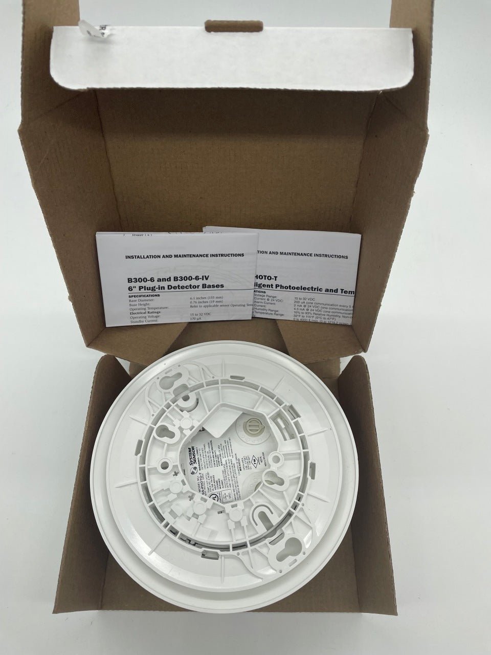 System Sensor SS - PHOTO - T Photoelectric and Temperature Sensor - The Fire Alarm Supplier