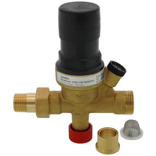 Resideo VF06-100-SUSUT/U 1/2" Boiler Fill Valve Assembly, 8-50 psi - The Fire Alarm Supplier