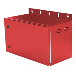 Westell CS19 - BBC - 003 Battery Cabinet Red - The Fire Alarm Supplier