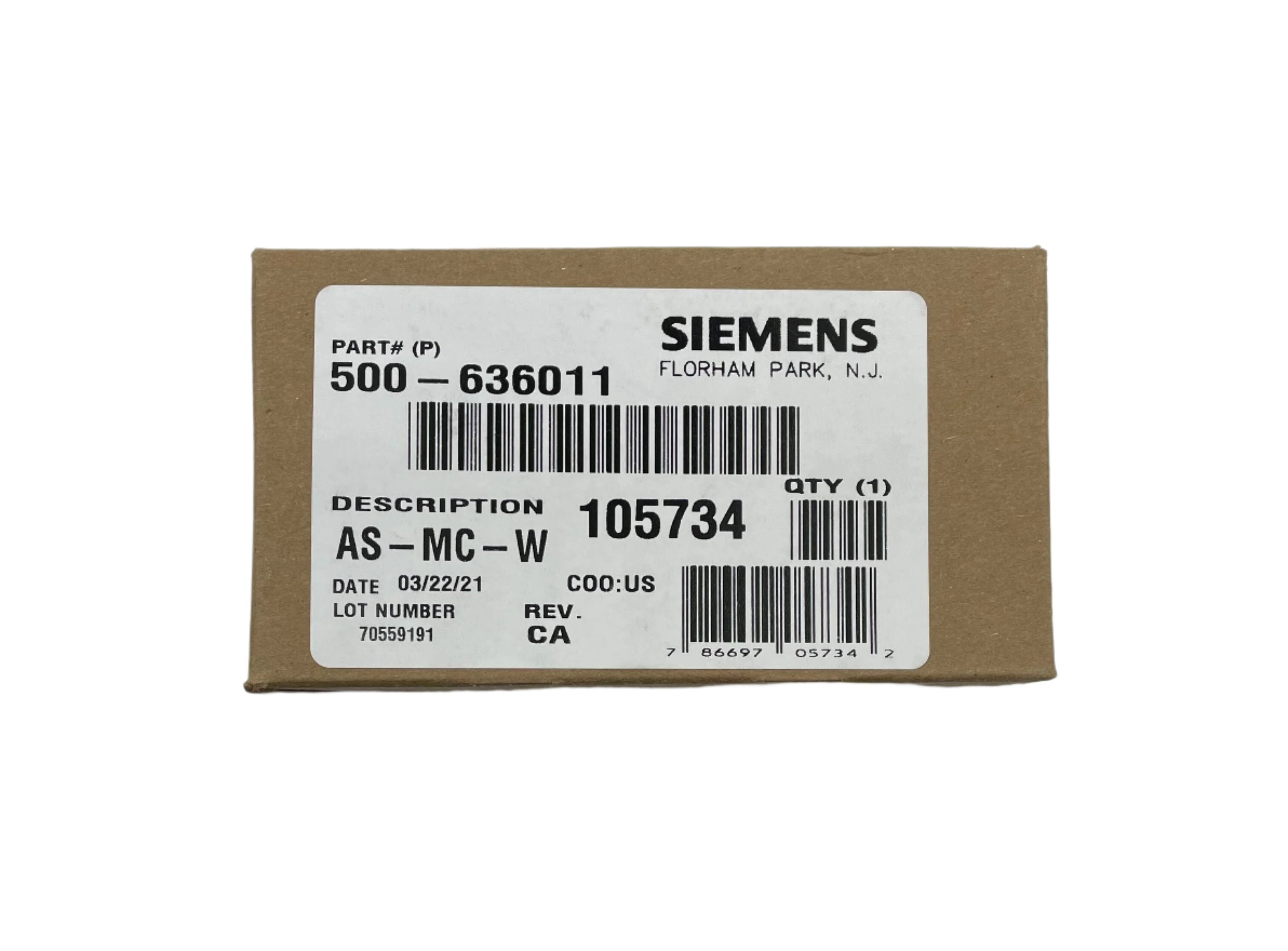 Siemens AS-MC-W As Horn Multi Candela White - The Fire Alarm Supplier