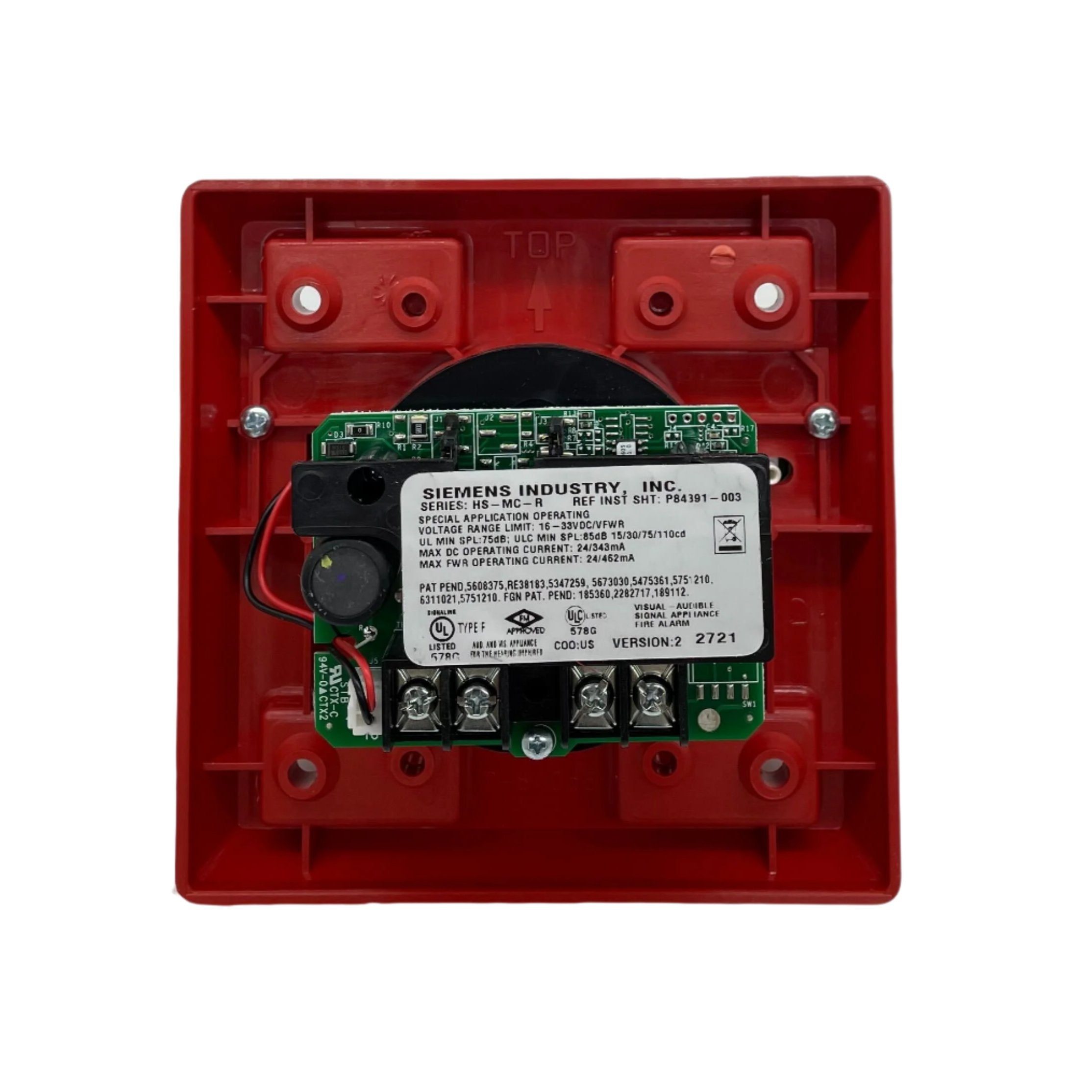 Siemens HS-MC-R (500-636070) - The Fire Alarm Supplier