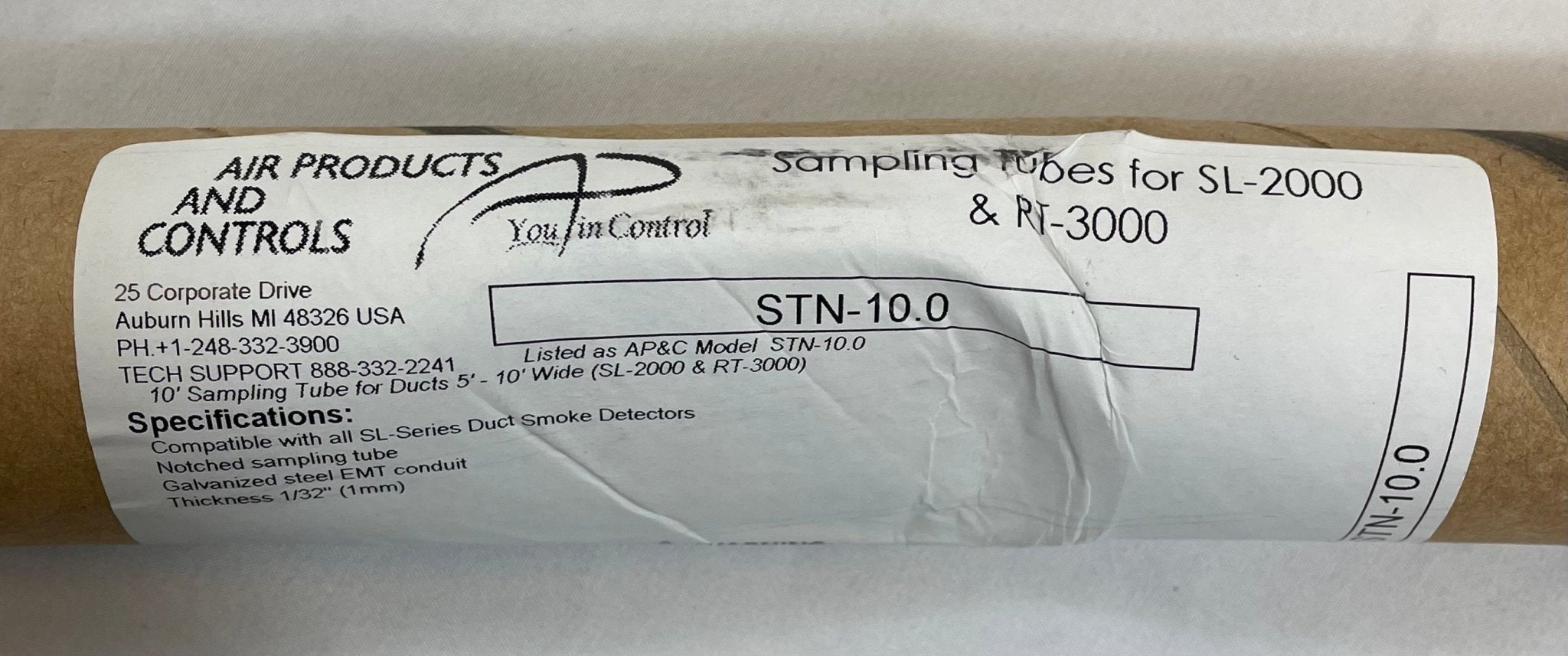 Air Products and Controls STN-10.0 10′ Sampling Tube - The Fire Alarm Supplier