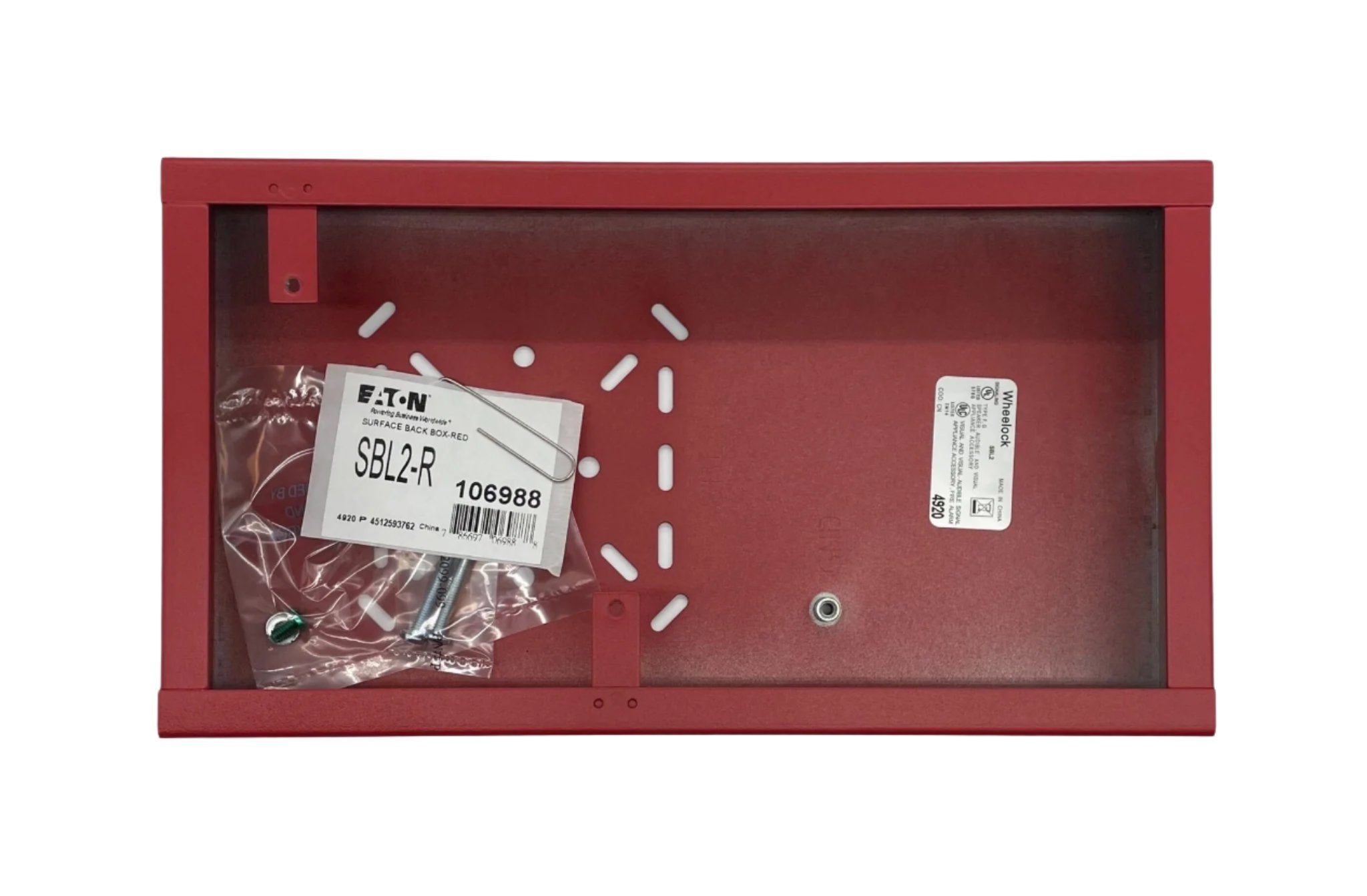Wheelock SBL2-R - The Fire Alarm Supplier