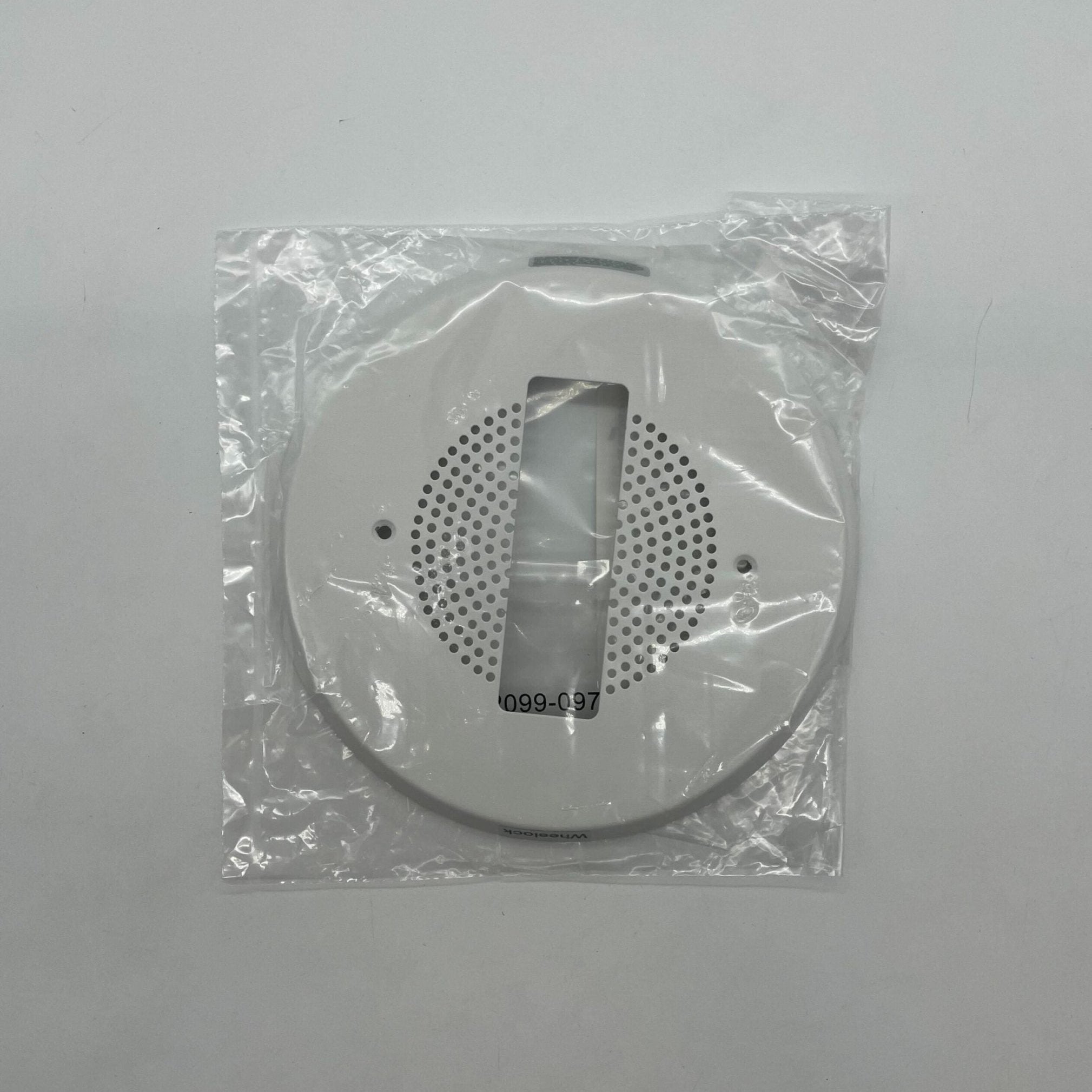 Round Eaton Wheelock grill plate with fire-lettering design, compatible with CH90, E90, and ET90 models.