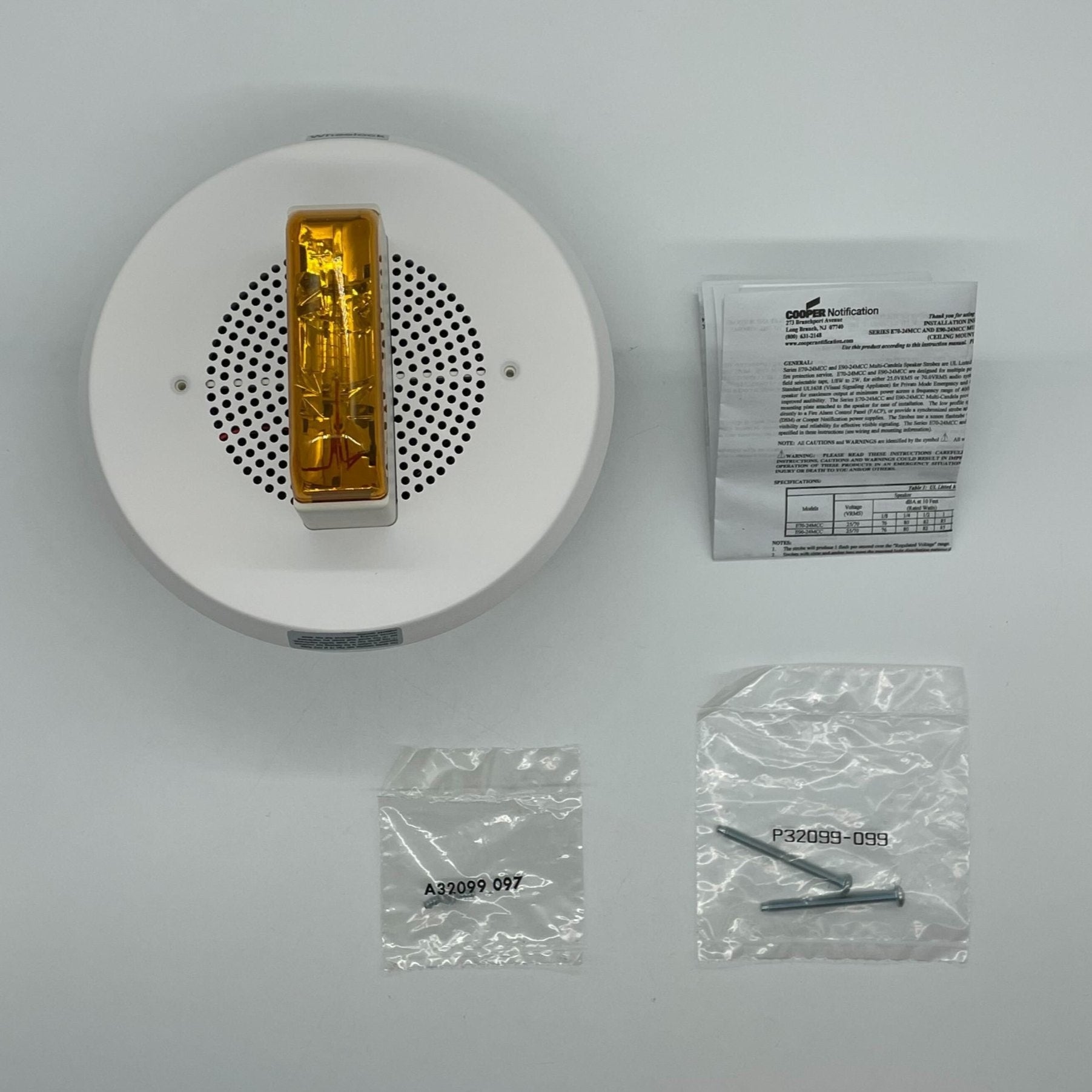 Wheelock E90A-24MCC-NW - The Fire Alarm Supplier