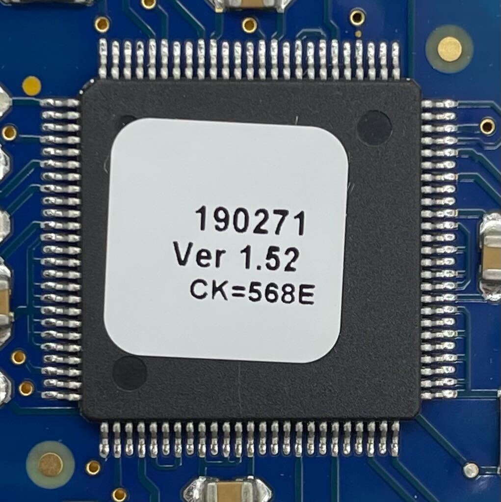 Edwards 3-RS485B Network Communications Card for fire alarms, shown installed in a fire alarm system panel.