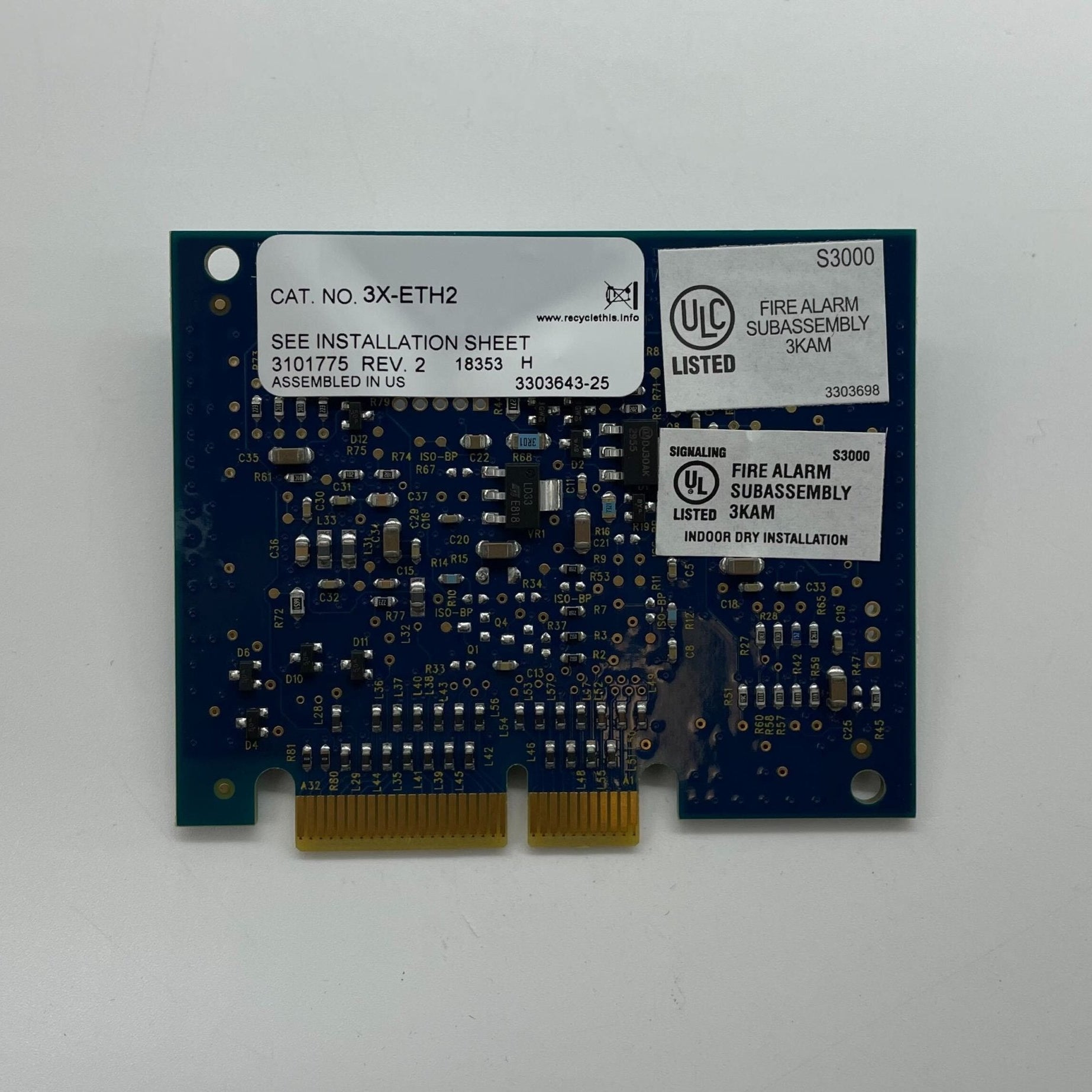 Edwards 3X-ETH2 - The Fire Alarm Supplier