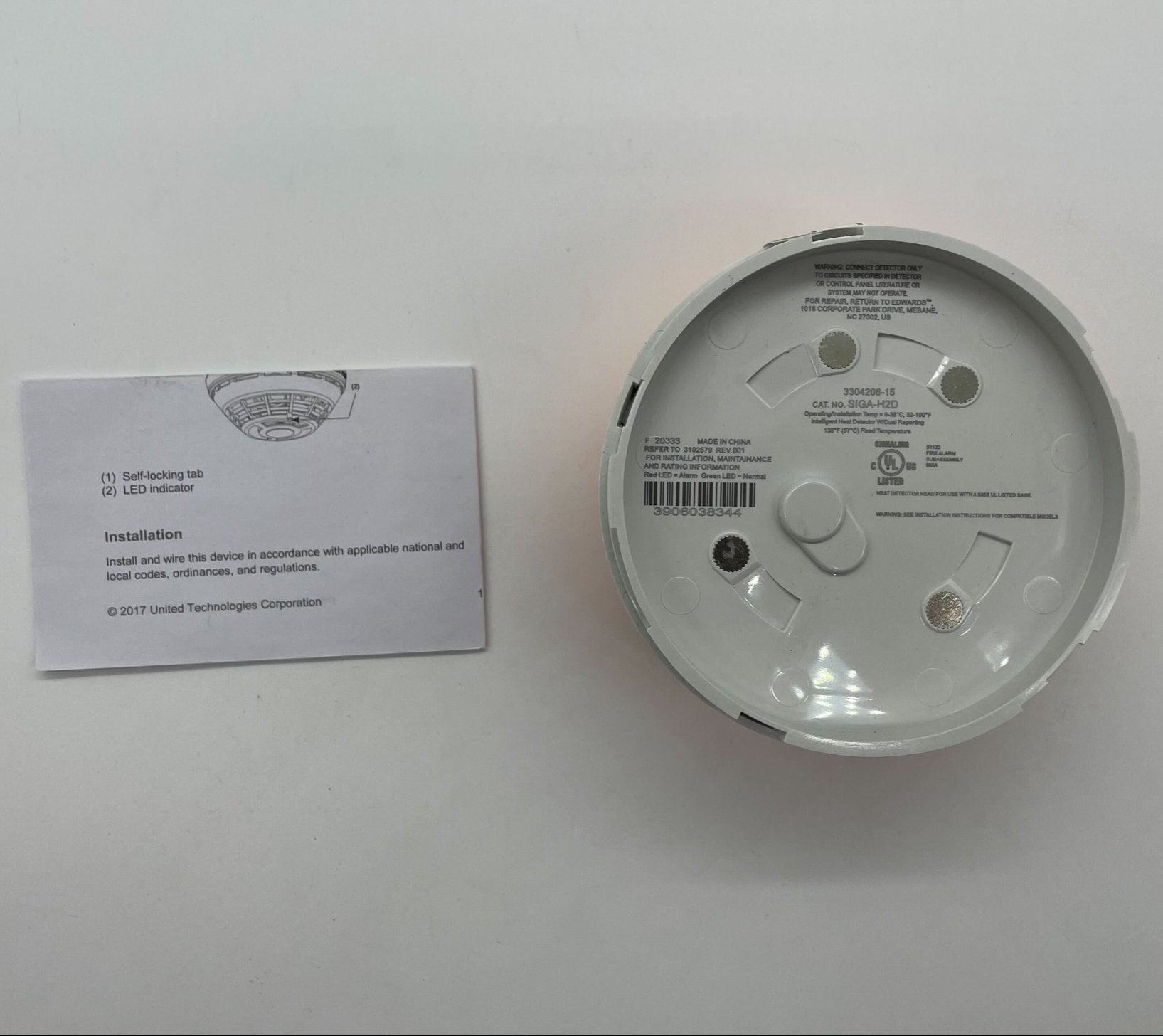 Edwards SIGA-H2D - The Fire Alarm Supplier