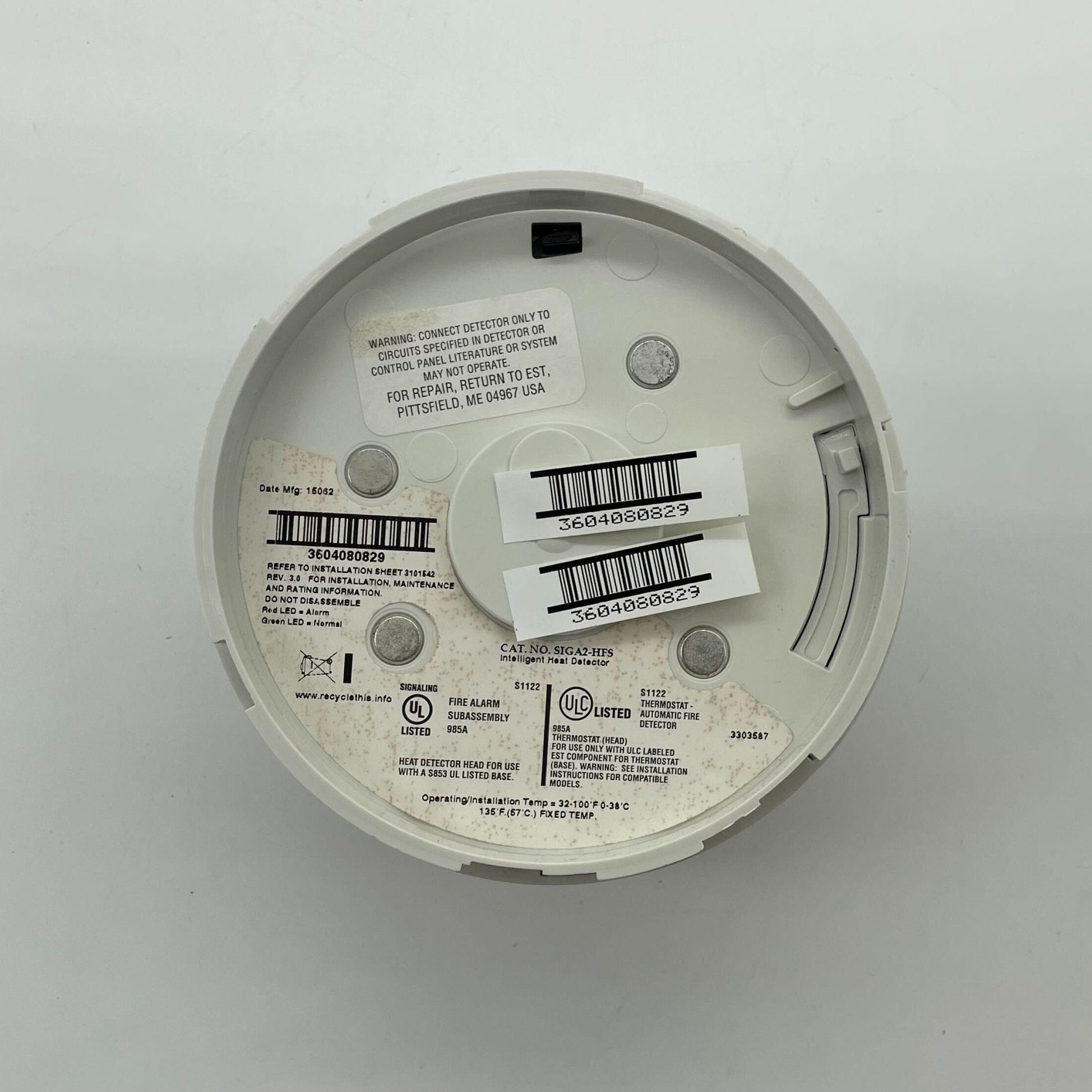 Edwards SIGA2-HFS - The Fire Alarm Supplier