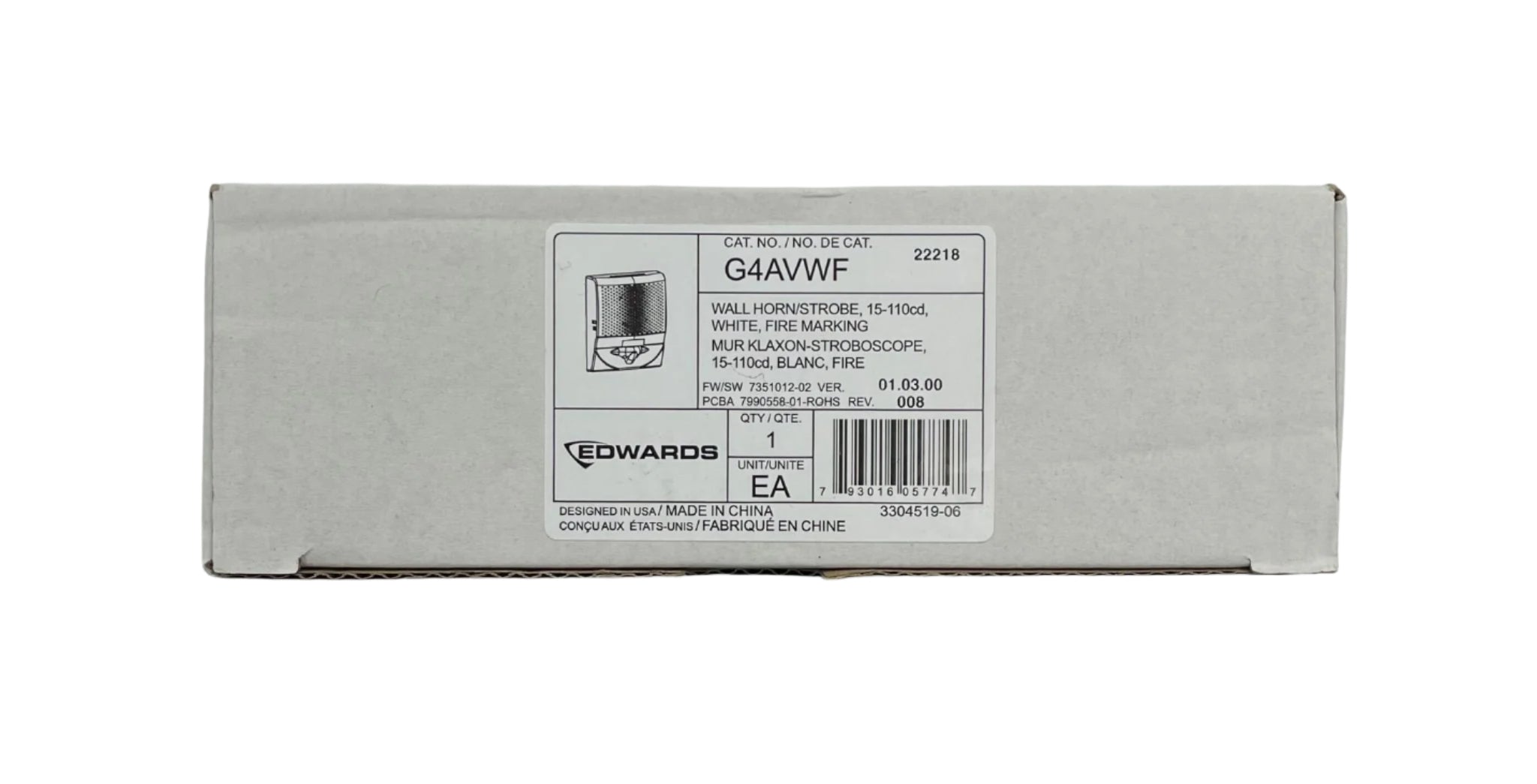 Edwards G4AVWF - The Fire Alarm Supplier