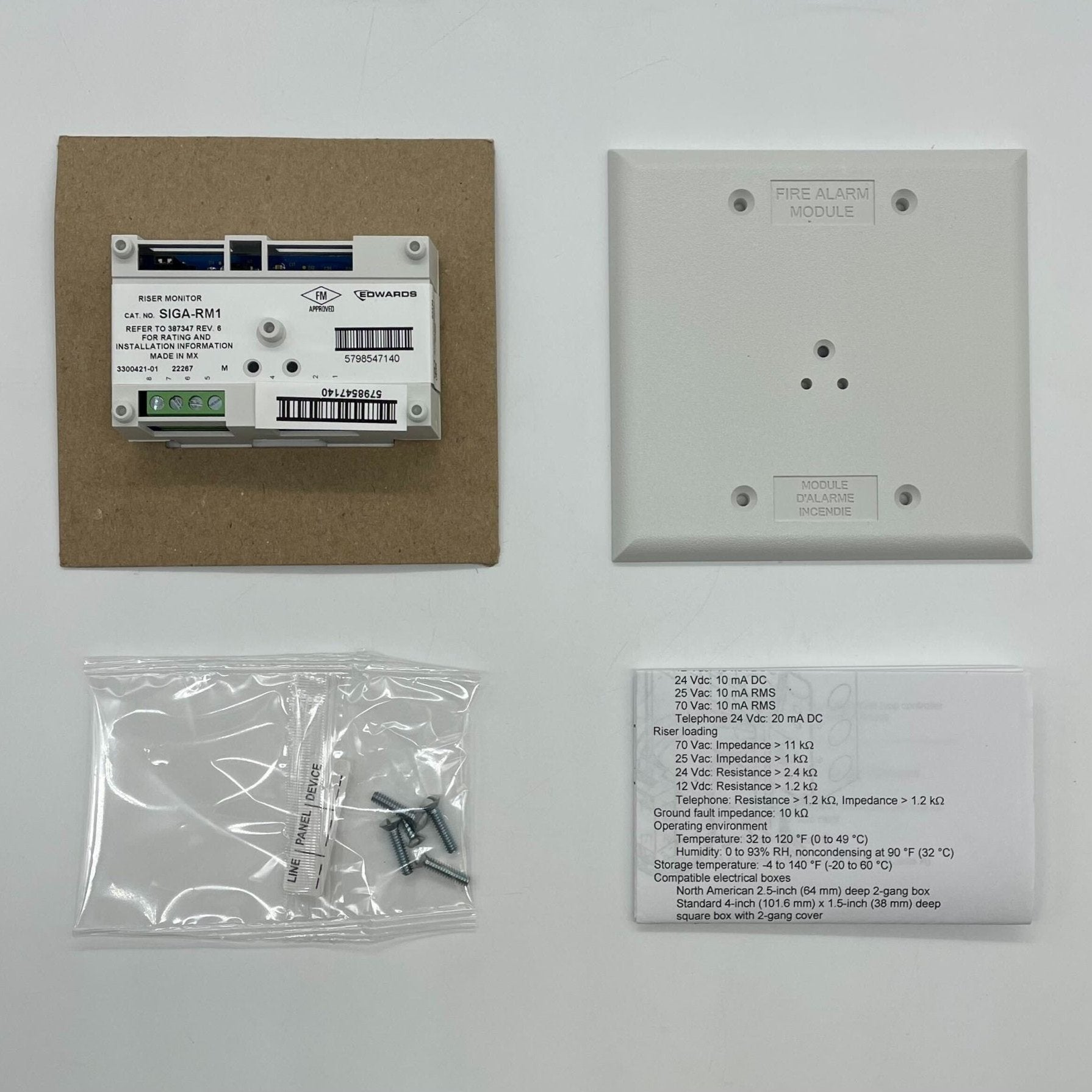 Edwards SIGA-RM1 - The Fire Alarm Supplier