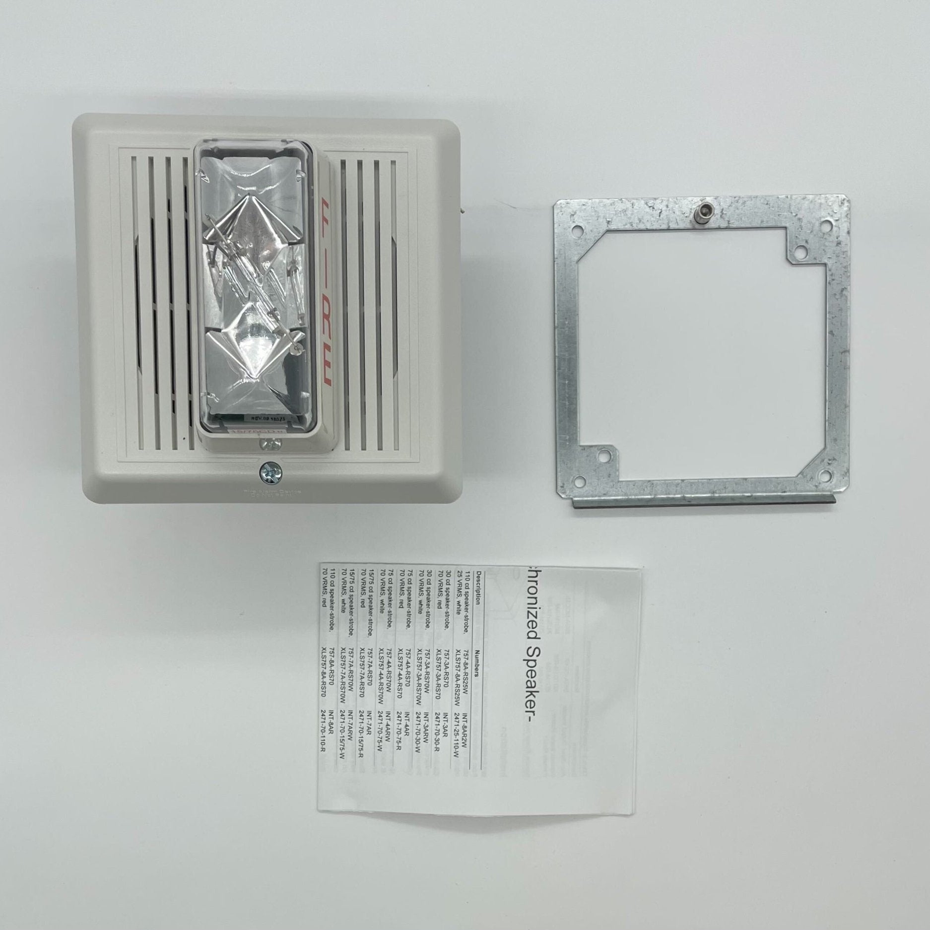 Edwards 757-7A-RS70W - The Fire Alarm Supplier