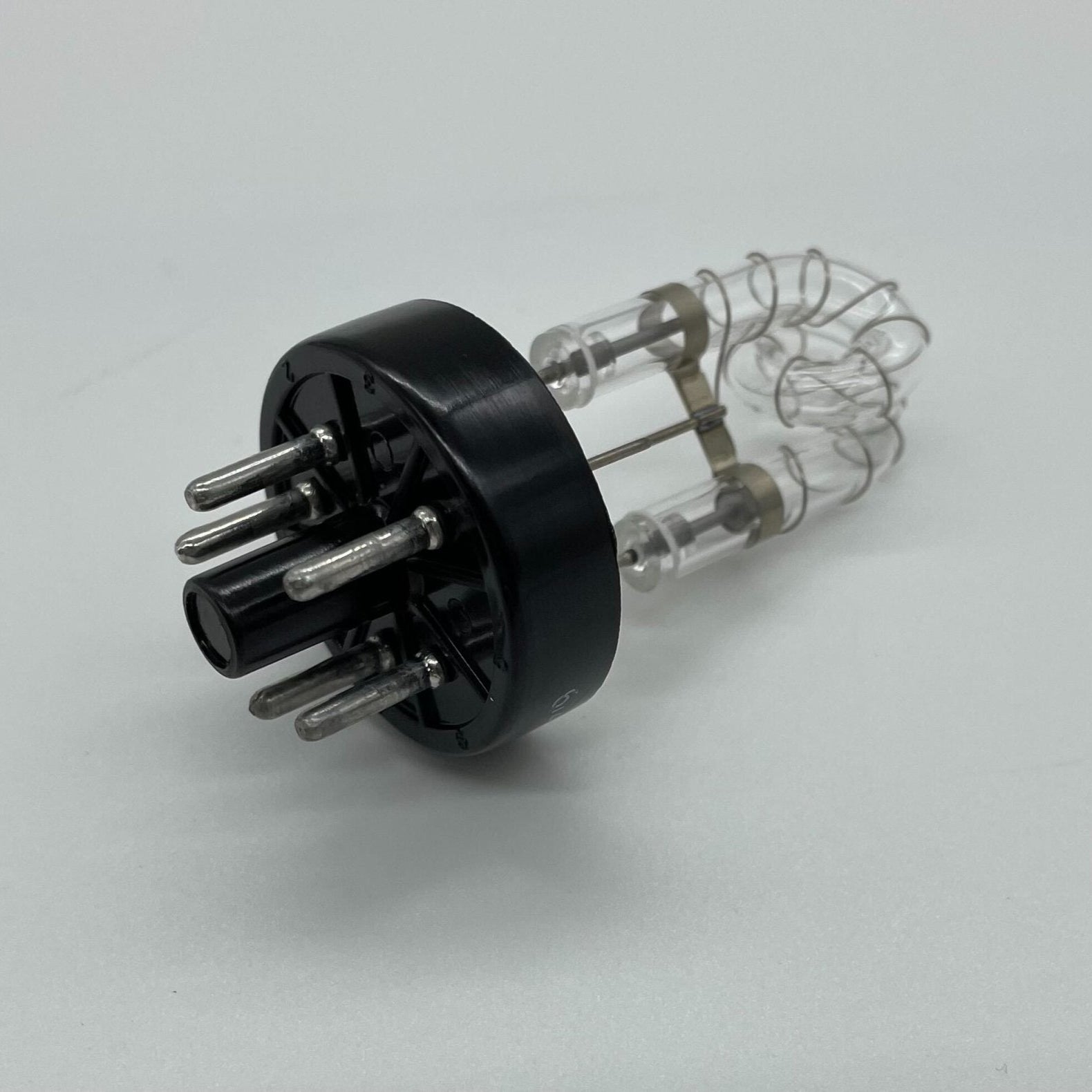 Edwards 92-ST replacement xenon strobe tube for industrial strobes, shown in a clear image with connections and cylindrical design.