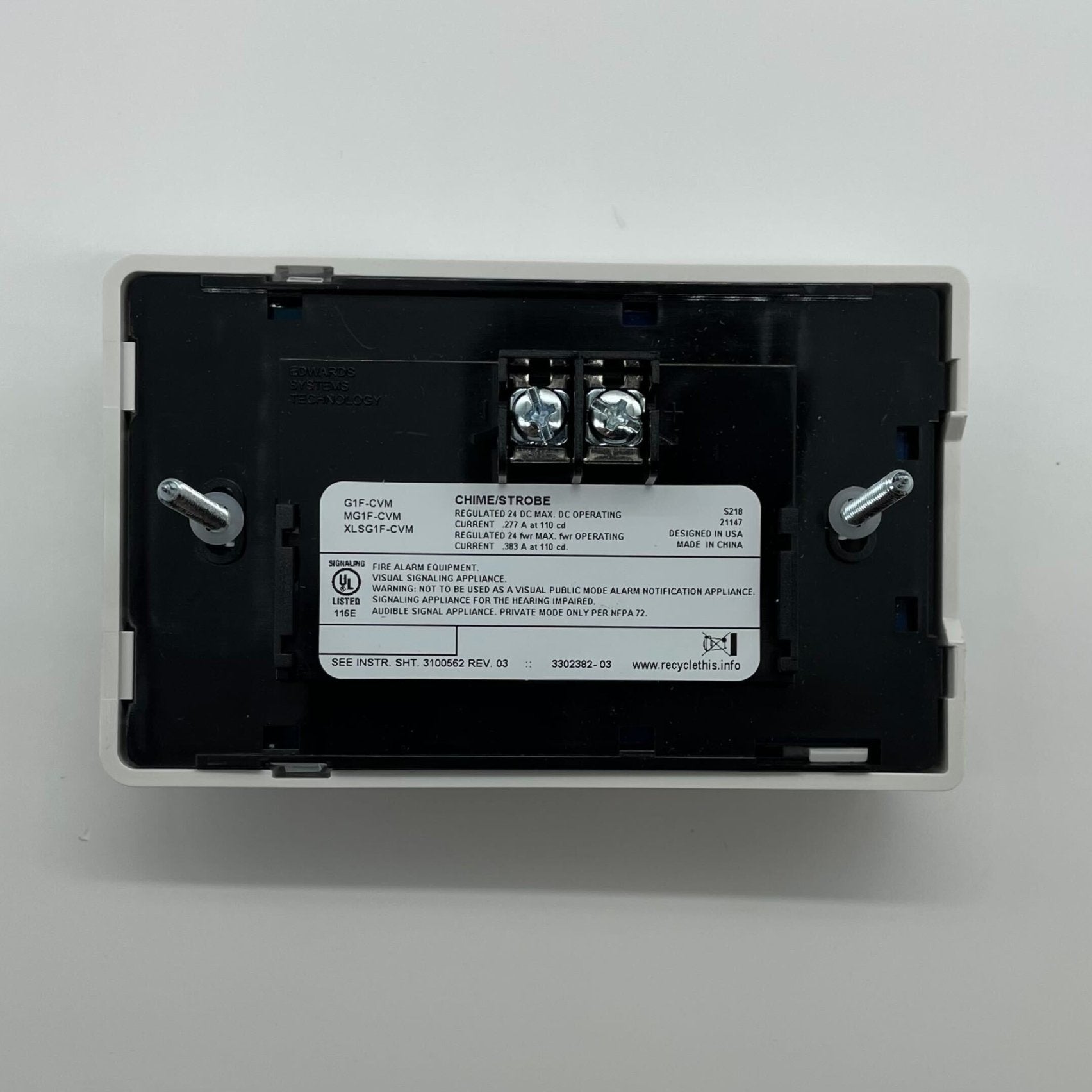 Edwards G1F-CVM - The Fire Alarm Supplier