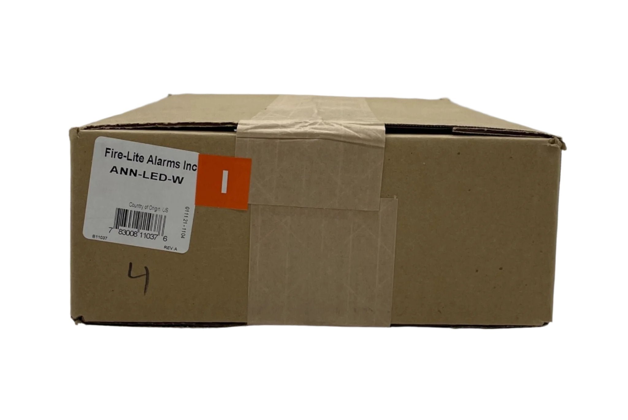 Fire-Lite Firelite ANN-LED-W annunciator module in white with LED indicators for fire alarm systems.